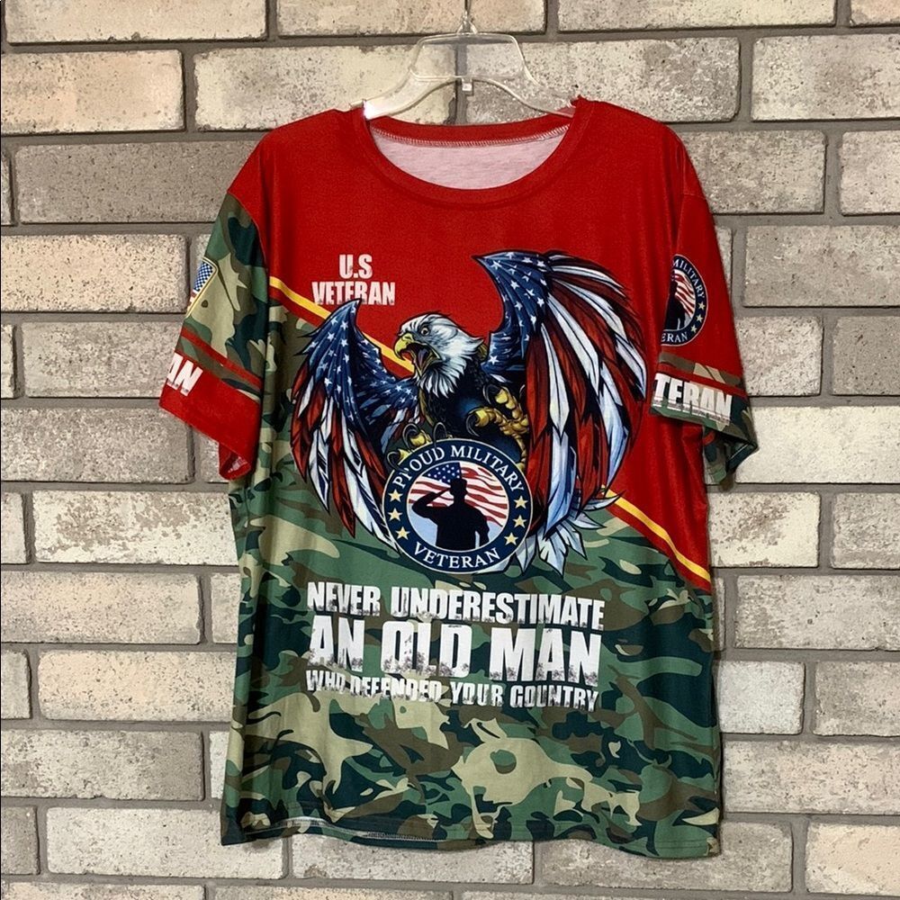 3for$20 us veteran shirt xxl